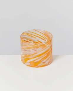 Joia Glas klein drops orange