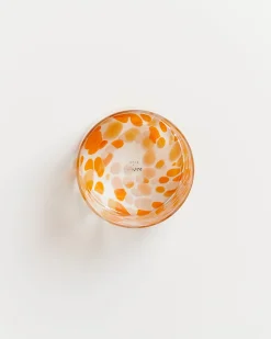 Joia Glas klein drops orange