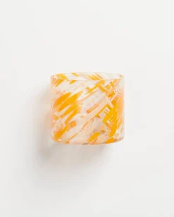 Joia Glas klein drops orange