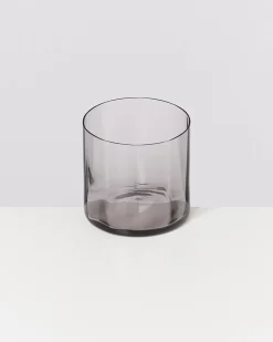 Joia Glas klein flower grau
