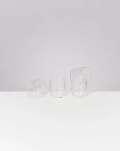 Joia Glas klein flower transparent
