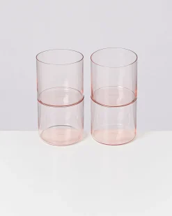 Joia Glas klein rosé 4er-Set