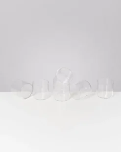 Joia Glas klein transparent 6er-Set