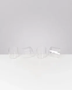 Joia Glas klein transparent 4er-Set