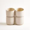 Lorosa Becher groß sand 4er-Set