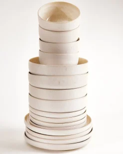 Lorosa Geschirr-Set modern sand 16-teilig