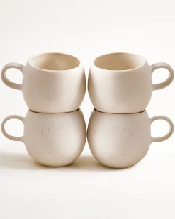 Lorosa Tasse groß sand 4er-Set