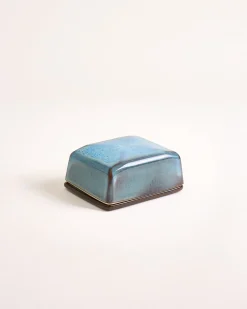 Madeira Butterdose grünblau