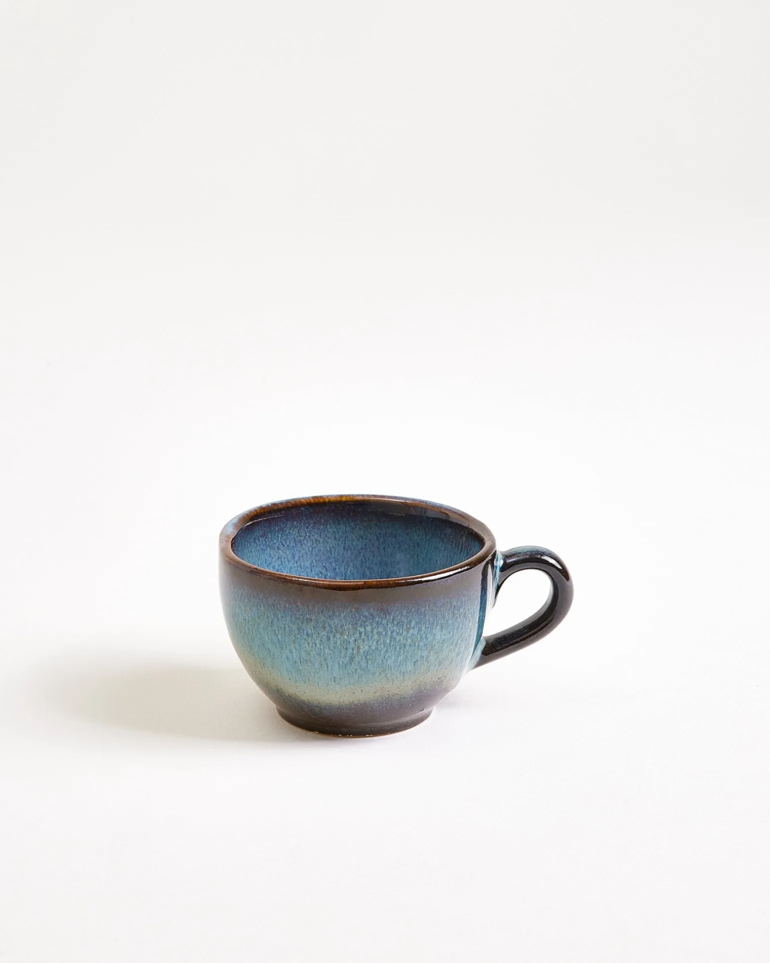 Madeira Espressotasse & Espressountertasse classic grünblau