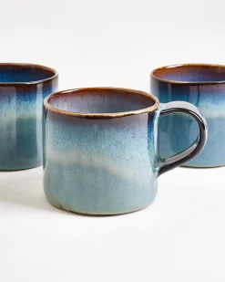 Madeira Tasse groß Nódoa grünblau 6er-Set