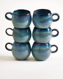 Madeira Tasse klein grünblau 6er-Set