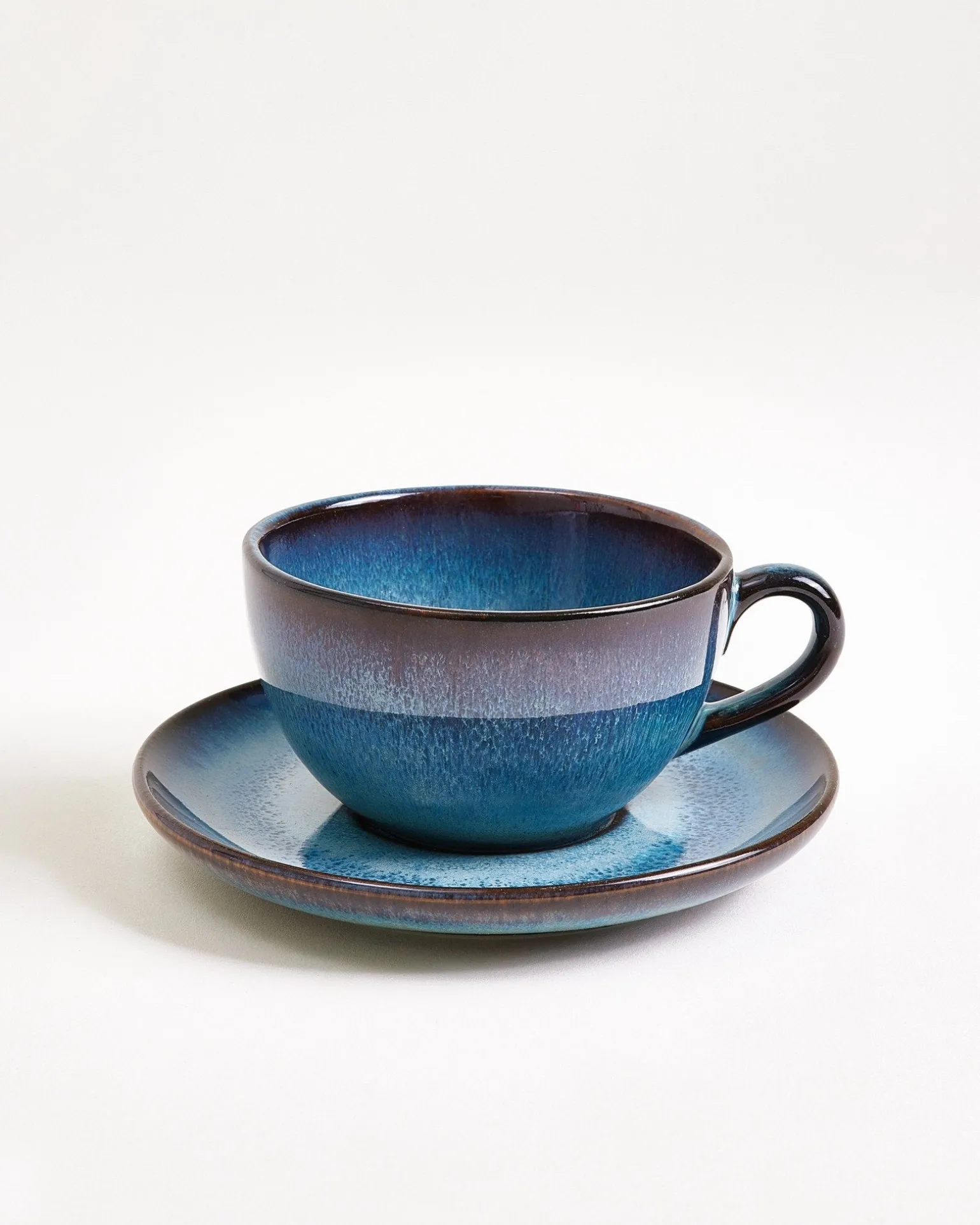 Madeira Untertasse klein classic grünblau