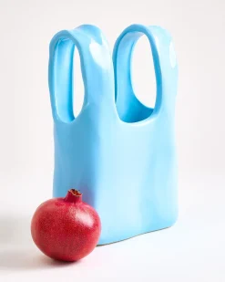 MaM x Another Cotton Lab Vase M hellblau