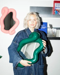 MaM x Ju Schnee Spiegel rosa
