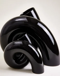 MaM x Ju Schnee Vase XL schwarz