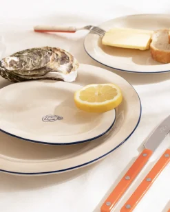 MaM x Sabre Paris Teller-Set blau 5-teilig