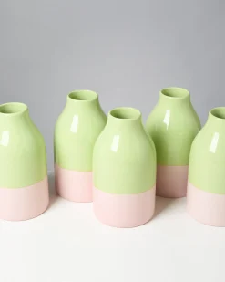 Marisa Vase M lime rosé