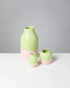 Marisa Vase M lime rosé
