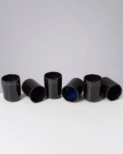 Melides Becher groß deepseablue 6er-Set