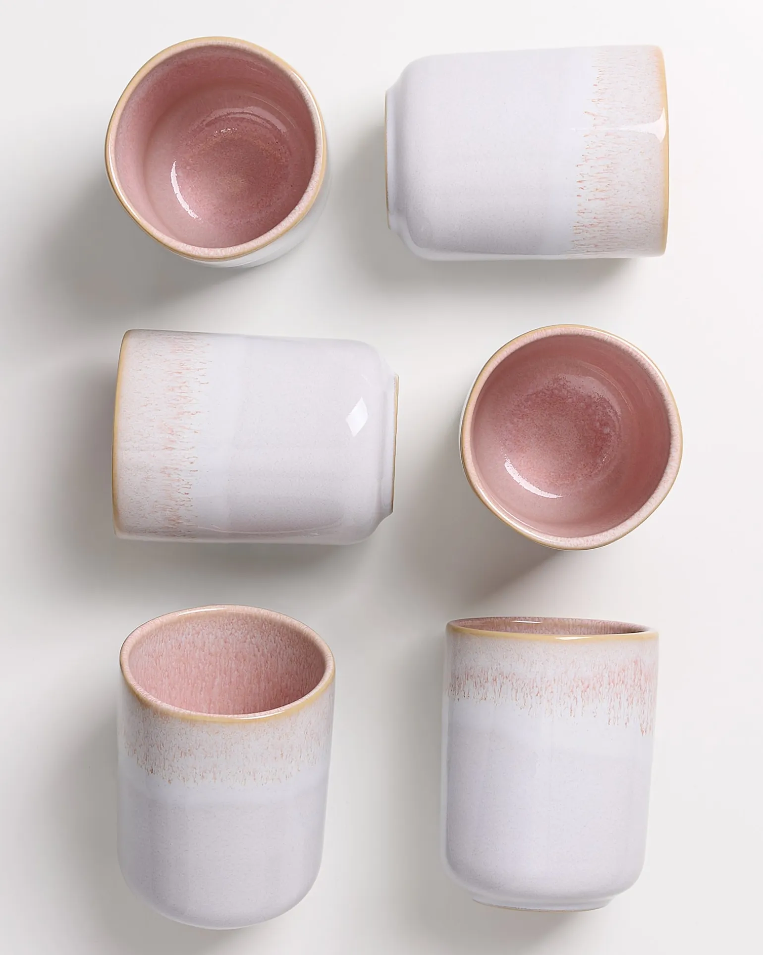 Melides Becher groß rosé