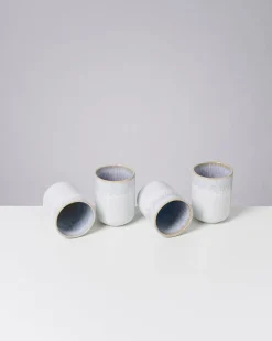 Melides Becher groß stoneblue 4er-Set