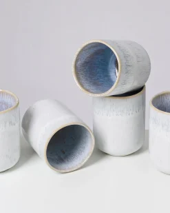 Melides Becher groß stoneblue