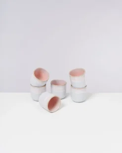Melides Becher klein rosé 6er-Set