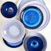 Melides Geschirr-Set deepseablue stoneblue 8-teilig