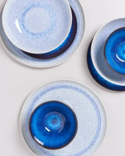 Melides Geschirr-Set deepseablue stoneblue 8-teilig