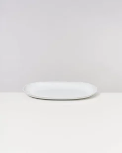 Melides Servierplatte L white