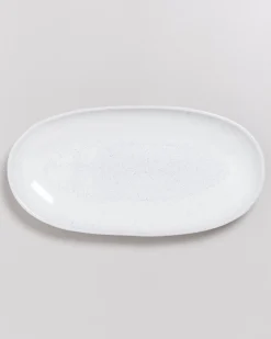 Melides Servierplatte L white