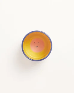 Miio Miini Becher groß Happy weiß blau