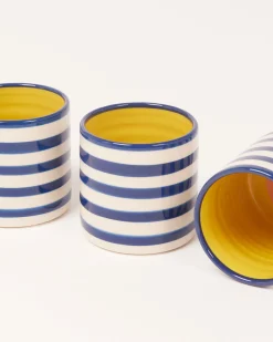 Miio Miini Becher groß Happy weiß blau