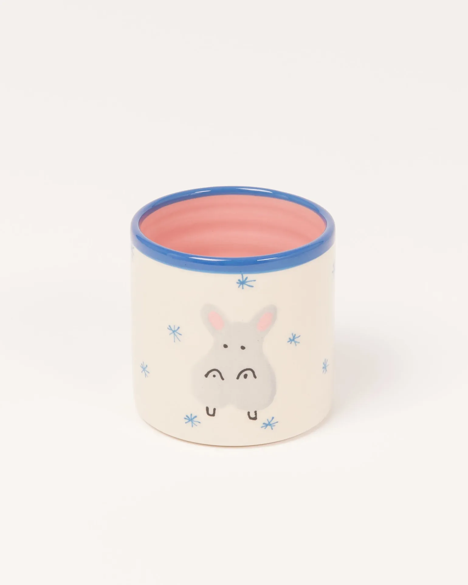 Miio Miini Geschirr-Set weiß blau 3-teilig