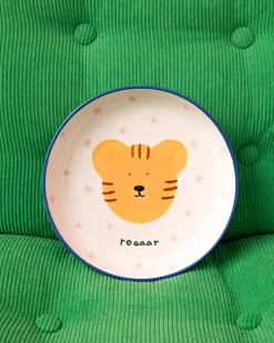 Miio Miini Pastateller Roar weiß blau