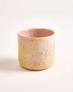 Nódoa Becher groß gesprenkelt rosa