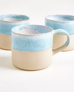 Nódoa Tasse groß dipped hellblau