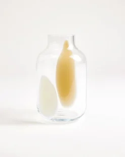 Nuno Glasvase M drops sand