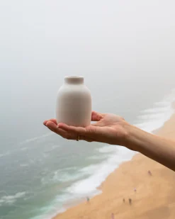 Nuno Vase S matt sand