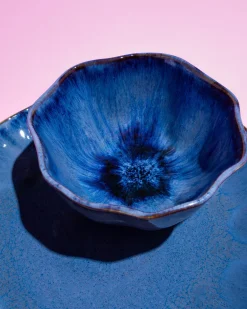 Pérola Müslischale shell dunkelblau
