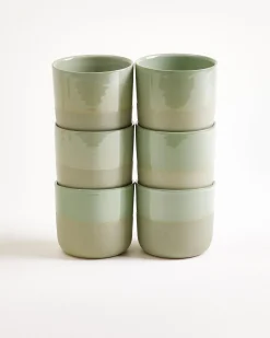 Seda Becher klein salbeigrün 6er-Set
