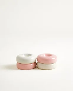 Seia Eierbecher rosa sand 4er-Set