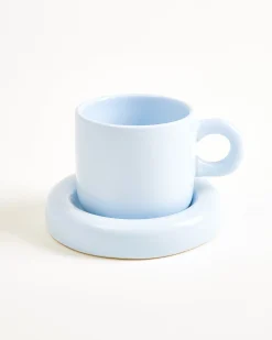 Seia Tasse & Untertasse hellblau