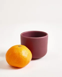 Sereno Becher klein bordeaux