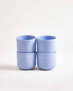 Sereno Becher klein hellblau 4er-Set