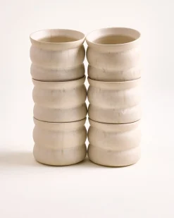 Sintra Becher klein bubble sand 6er-Set