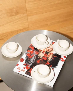 Sintra Cappuccinotasse & Untertasse klein classic sand 4er-Set