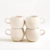 Sintra Tasse klein sand 4er-Set