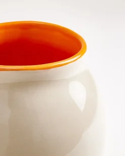 Sombra Vase M sand orange