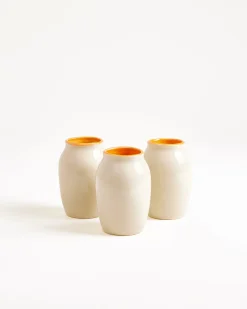 Sombra Vase S sand orange